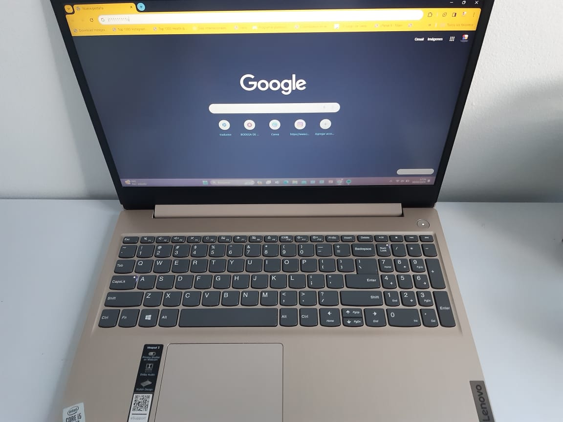  Portátil Lenovo IdeaPad3 15IIL05